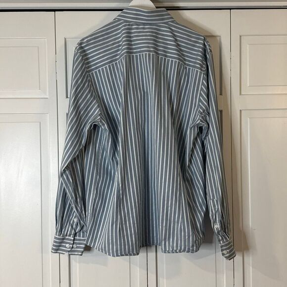 Report Collection blue vertical striped bottom down  XL - Picture 3 of 10